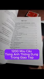 Sách - 1200 mẫu câu tiếng Anh thông dụng trong giao tiếp