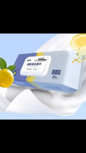 80pcs SMALL 9x16cm Wet Tissue Kitchen Cleaning Wipes Strong Degreasing size 9x16cm