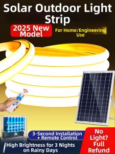 Waterproof Ultra Bright Solar Outdoor Light Strip