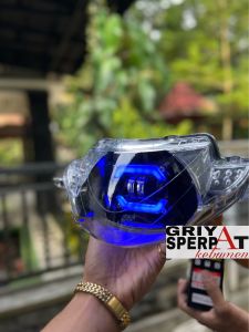 LAMPU DEPAN DAYMAKER LED SUPRA X 125 OLD LAMA 2005 2006