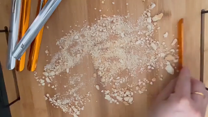 Crumber Untuk Server 150x16mm - Alat Pembersih Remah Meja /Table Crumb Sweepers / Bread Crumb Cleaner