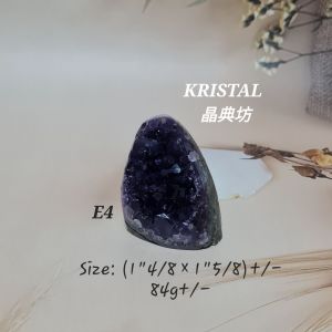 KRISTAL SG: Emperor Amethyst Mini Thumb Geode 迷你帝王紫晶镇 E1/E2/E3/E4