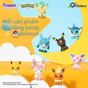 ORISTACO | Bộ Tượng Pikachu & Sylveon Trang Trí Bàn Làm Việc & Ô Tô
