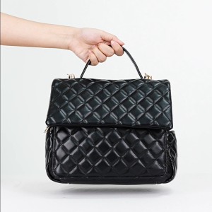 Mikana Quillow Ayakasa Small Leather Backpack for women casual school quilted bag for her trendy bag
