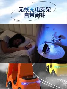 Universal Wireless Charger Station for  Watch with Headphones Smartphone 15W Fast Charge Creative Forklift Charger Bracket