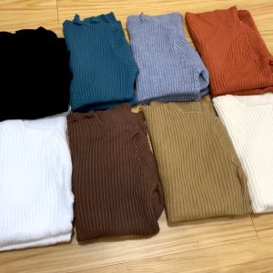 Inner Rajut Turtleneck Aisha Hijab Baju Dalaman Knit Manset - RJT Aisha Inner Knit
