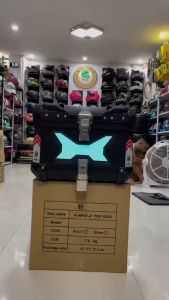 【Topbox Only】HNJ Light Box Dual Lock - 45 Liters Hard Plastic Topbox Free Backrest and Baseplate