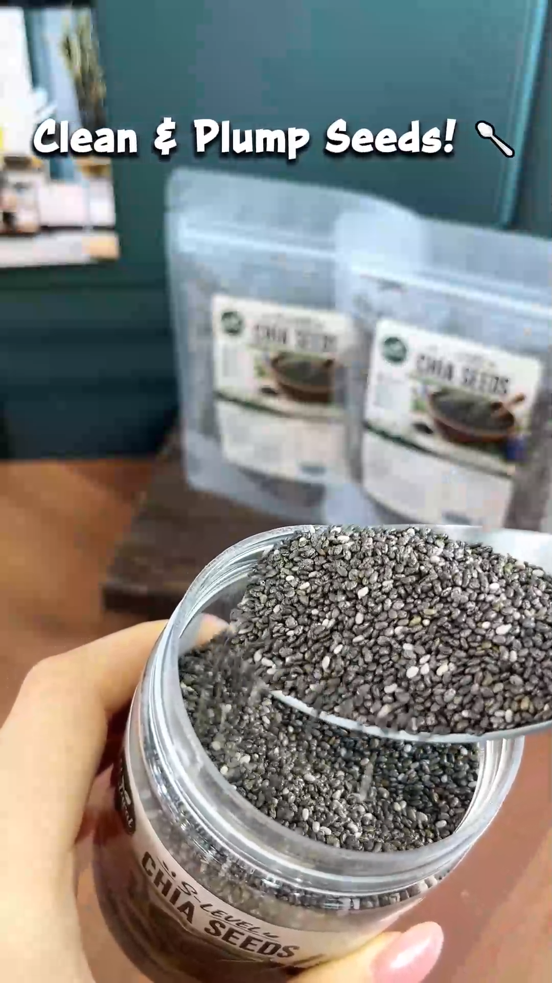 Chia Seeds Organic Original Black Chia Seeds slimming weight management Rich in Omega 3