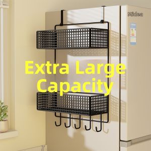 NIFENG | Multilevel No-drill Side Shelf Storage Rack for Kitchen