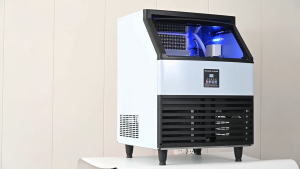 🏆JARD Commercial Ice Maker Machine 150KG/24H Under Counter Ice Machine with 100LBS Storage Capacity Stainless Steel Ice Maker for Restaurant/Bar/Home Air Cooled/Clear Ice Cubes/Self Cleaning