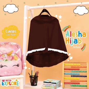 Jilbab Sekolah Anak Perempuan Vitto Explore Kerudung Instant Alesha Hijab