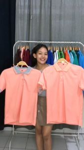 PoloShirt SALEM / Polo Shirts Wangki / Kaos Kerah Polos Kombinasi Pria Wanita