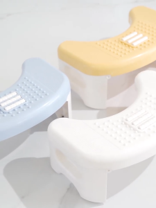 Toilet Stool Squat Step Stool Detachable Stool Leg Non-Slip Toilet Footstool for Adults Kids