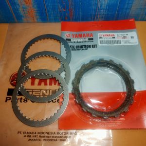 Paket plat gesek mx 2007 kopling tangan+rumah kampas kopling kaki 4 set+kampas jupiter mx old 2007