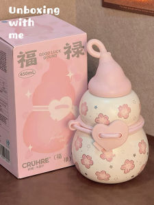 Cốc Nước Cách Nhiệt Hình Quả Dưa Chuột Bằng Thép Không Gỉ 316 Cốc Nước Di Động Cho Nữ Cốc Nước Có Ống Hút Nhỏ Gọn 2025 Mẫu Mới