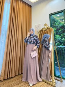 NEW ARRIVAL RINARA SET OUTER CRINKLE IMPORT PREMIUM / DRES CRINKLE MODEL TERBARU / ATASAN WANITA