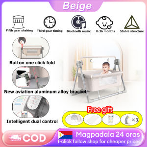 Auto Rocking Baby Chair with Remote 5 Speed Gentle Sway Timer & Breathable Mesh for Hands-Free Soothing