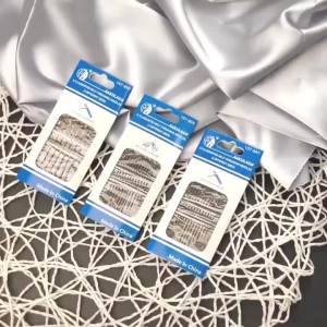 12/24/36Pcs Blind Needle Elderly Needle-side Hole Hand Household Sewing Stainless Steel Sewing Needless Threading Diy Jewelry