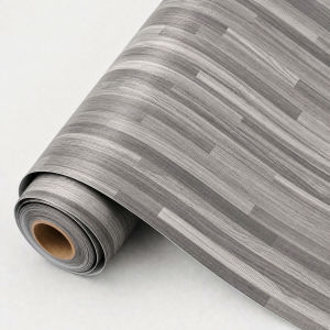 PVC Retro-Style Wood Grain Self-Adhesive Floor Stickers Thickened And Wear-Resistant Suitable For Beautifying Home Floors.