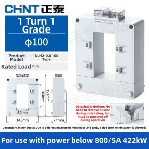 CHNT | Easy Install High Precision Low Voltage AC Measuring Transformer