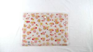 Map Plastik Kancing F4 TOMEX Map Kancing Plastik Data Bag File Horizontal Motif POLKA DOT