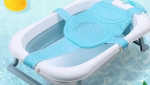 Alas Jaring Mandi Bayi: Aksesoris Mandi Bayi & Baby Bath Helper