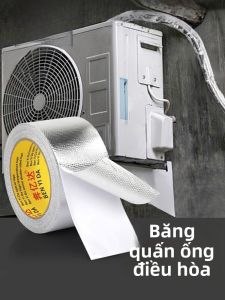 หนาขึ้น เทปอลูมิเนียมฟอยล์ทนอุณหภูมิสูงกันแดดกันน้ําสําหรับการป้องกันและการฉนวนปิดผนึกการห่อท่อกลางแจ้ง