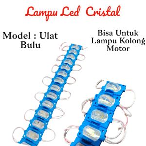 LAMPU KOLONG LED MODUL STRIP 1 MATA COB DC 12V / LAMPU VARIASI KOLONG MOTOR MOBIL WATERPROOF LAMPU TEMPEL VARIASI PER PCS