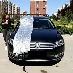 Car Sunshade Half Cover Convenient Half Car Clothing Aluminum Film Sunshade Heat Shield Cool Cover Quality Assurance