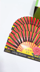 Perpack jepit lidi bob pins hitam PJG isi 18pcs bok hijau