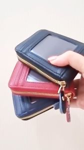 ZenBlossom Dompet Kartu Kulit Yoona: Simple & Praktis