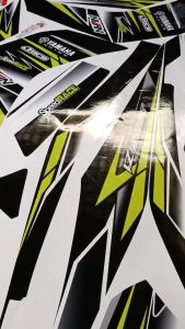 (cod) sticker motor JUPITER Z ROBOT - sticker striping variasi list yamaha JUPITER Z ROBOT 001