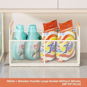 XUNHUAI | Multifunctional Movable Bathroom Storage Rack