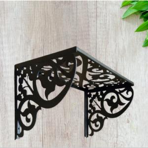 Wall Shelves Rack/ Vintage Ornate Shelf Metal Wall Shelf / Shelf Book Rack / Rak Hiasan Dinding / Flower Rack / Indoor Outdoor Rack Organizer