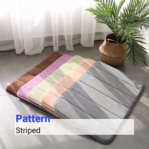 40/60 Memory Foam Absorbent Bathroom & Bedroom Floor Shower Rug