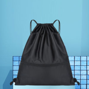 กระเป๋าเป้สะพายหลังแบบมีเชือกผูกแฟชั่น กระเป๋าเป้สะพายหลังสำหรับเดินทางแบบพกพา น้ำหนักเบา กระเป๋าเป้สะพายหลังสำหรับเล่นกีฬาแบบเรียบง่าย กระเป๋าคอมพิวเตอร์ กระเป๋าเป้สะพายหลังลำลองสำหรับใช้ในชีวิตประจำวัน