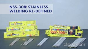 NIHONWELD 1.6mm 1/16" 5/64" 3/32" Welding Rod 1KG/Pcs NSS-308 for Stainless ORIGINAL