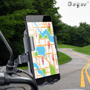 Ceyes Motorcycle Phone Holder Phone Stand Holder Ride Navigation Stand Handlebar Mirror Phone Mount