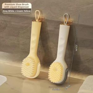 Multi-function Liquid-added Shoe Brush