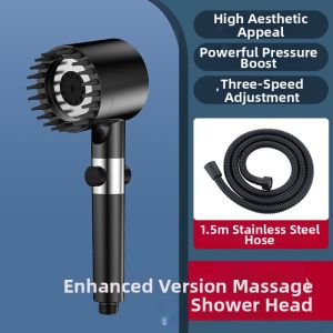 BAQILING | TikTok Viral Shower Head with Massage Powerful Boost Filter 3-Levels