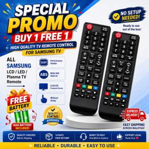 Samsung LCD/ LED TV remote control Buy 1 FREE 1