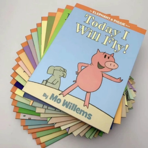 Elephant and Piggie English Edition Picture Books Children Bedtime Story 25 Books