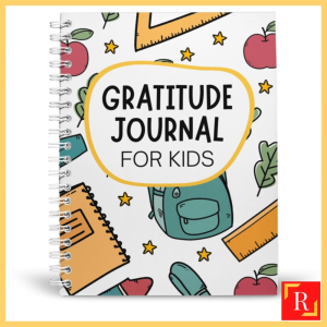 Daily Gratitude Journal For Kids/Spiral Notebook/Double Ring Notebook 1-(A5 | 120 pages)|ROYCE PUBLISHING