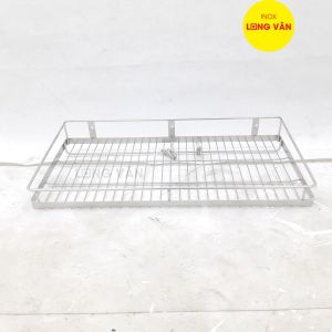 Kệ treo INOX đặc cao cấp 100% (đủ size) có sóng đĩa kệ chén đĩa treo tường giá úp chén úp ly Inox tiện lợi
