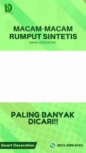 Rumput Sintetis 100x300 cm Untuk Dekorasi Tipe Swiss Dari Raditya Design Art