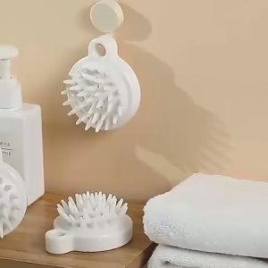 Sisir Keramas Silikon Anti Ketombe / Alat Pijat Kepala Silicone / Sikat Sisir Pembersih Kulit Kepala