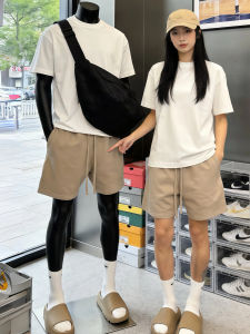 LIUBU | Khaki American Style Thin Multi Sport Shorts for Men