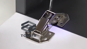 2pc Cabinet Hinges No-Drilling Hinge Hydraulic Cupboard Door Hinge Punch Hinge Concealed Hinge