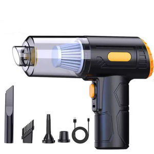 JANGKLIFE 4-in-1 Vacuum Cleaning Set USB Rechargeable Mini Car Vacuum Cleaner Home Use Dust Collector Automotive Cleaning Kit