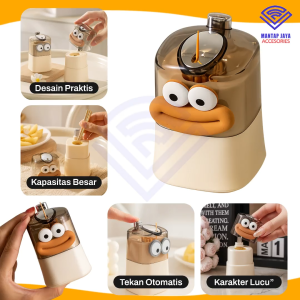 [COD] NANVAN NVN-HMLV12 TEMPAT TUSUK GIGI OTOMATIS LUCU BENTUK KARAKTER - DISPENSER TUSUK GIGI TEKAN OTOMATIS DESAIN KARTUN UNIK & ESTETIK